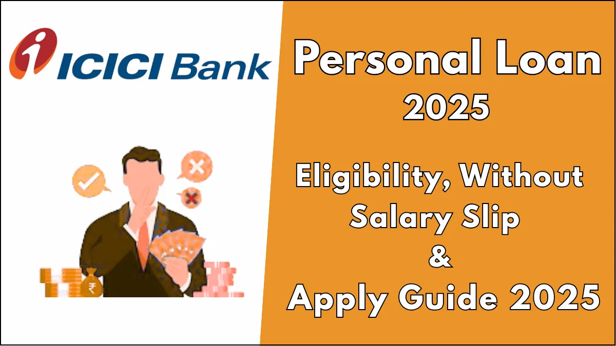ICICI Personal Loan Without Salary Slip